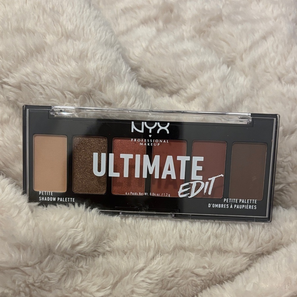 NYX Ultimate Edit Eyeshadow Palette - Warm Tones - Picture 2 of 5